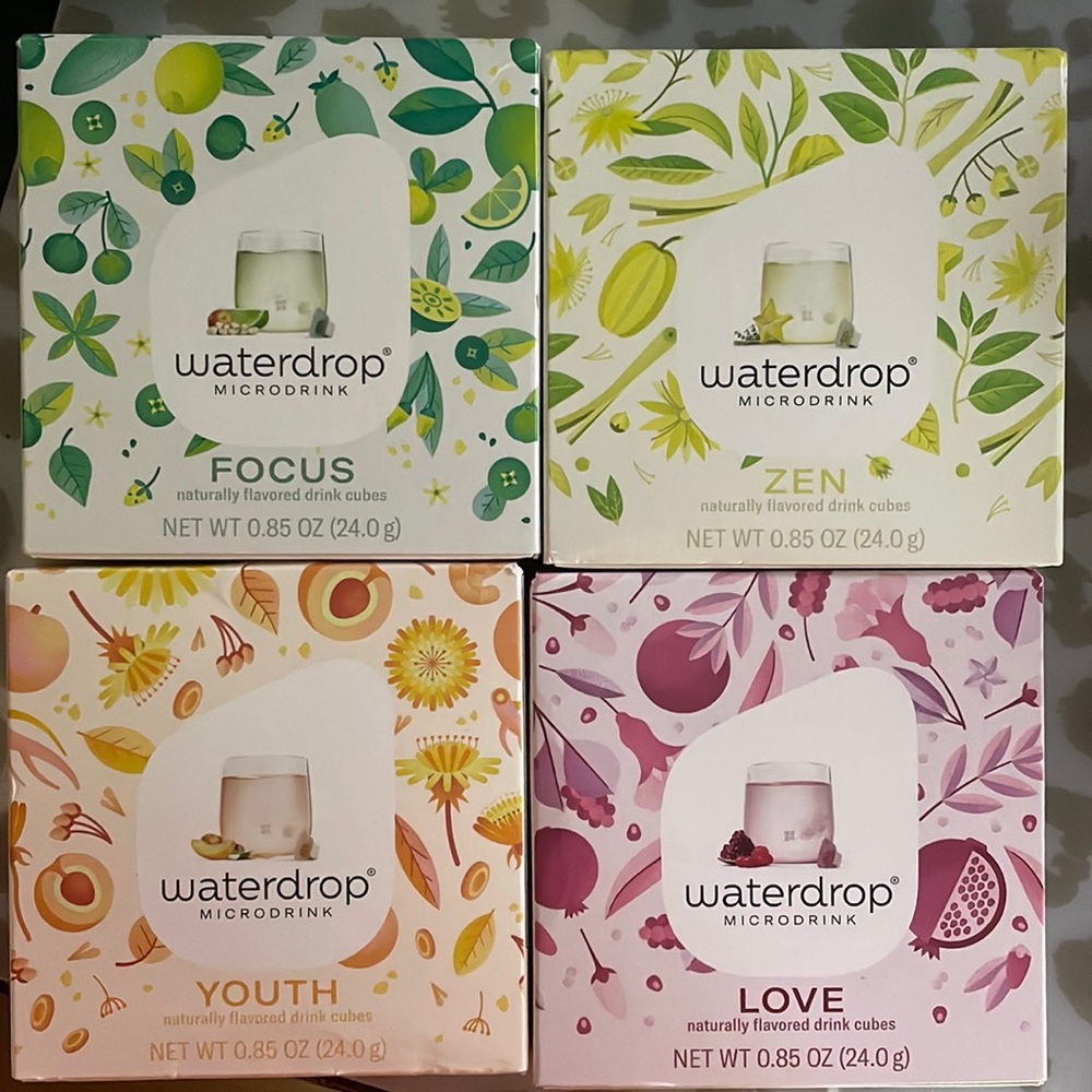 Waterdrops Microdrink cubes